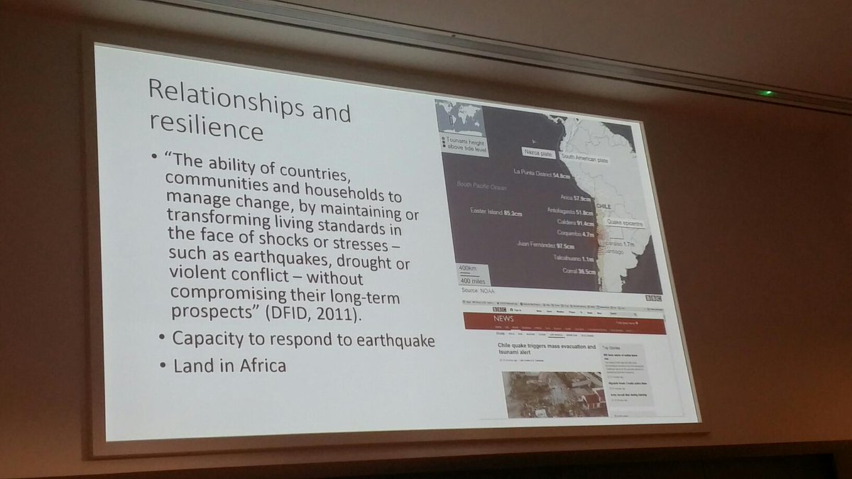 sifowler's tweet photo. Importance of good relationships to resilience ... (contrast impact of Chile earthquake vs Nepal's) #R_Thinking http://t.co/Yaj1eUliUo
