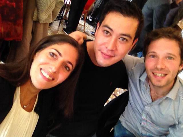 NishimataO's tweet photo. Quand Dynamique Entrepreneuriale, Attractive World et Restopolitan se retrouve pour manger ensemble ! http://t.co/WrU75GfqXm