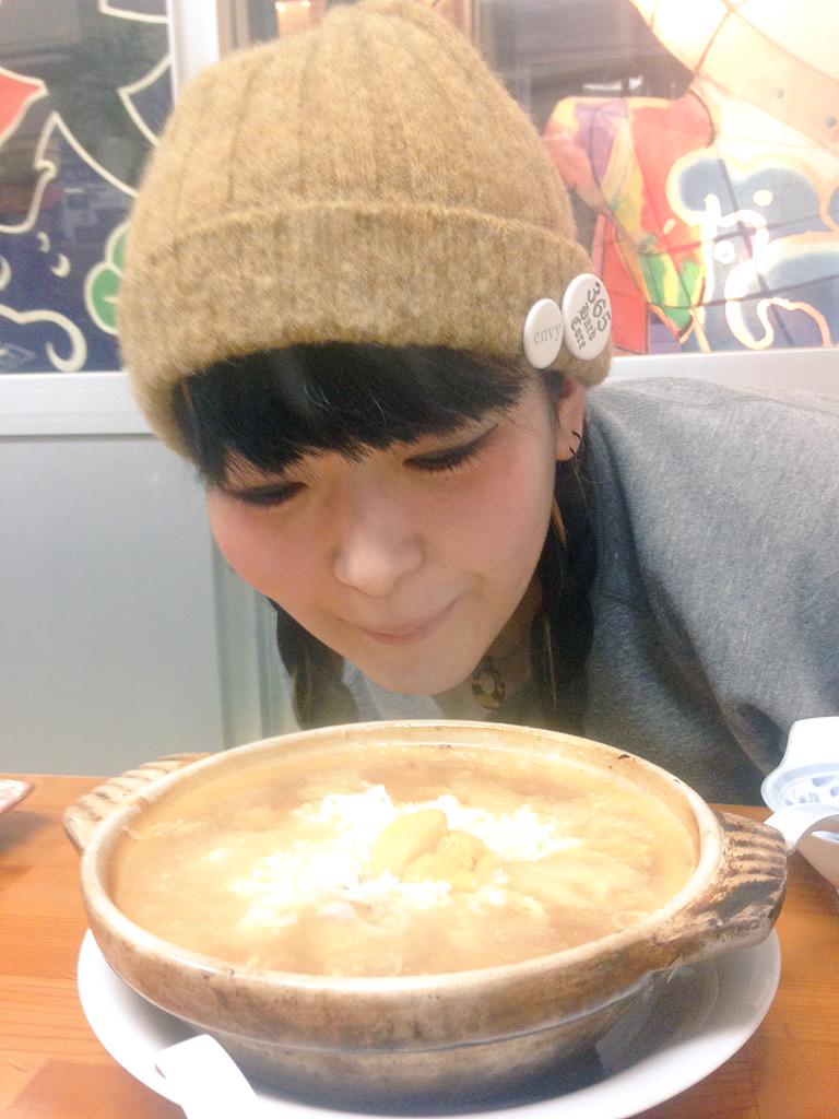 気仙沼で森田くみことウニ雑炊✨