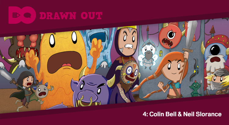 drawnoutpod's tweet photo. Ep4 with @colinbell &amp; @neilslorance talking Dungeon Fun + @ComicsTitan's 12th Doctor, out now
http://t.co/wWX4FbBRUE http://t.co/JgQrm50tes