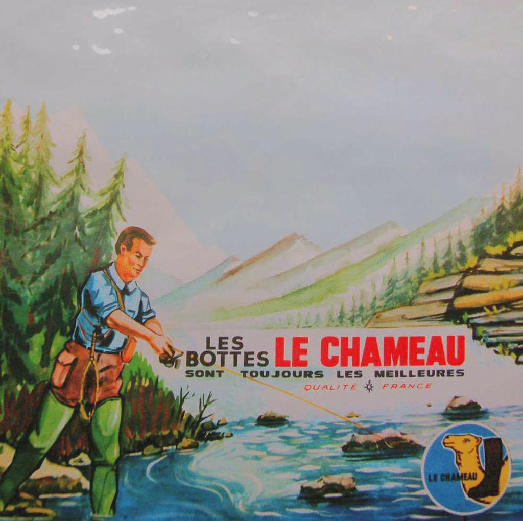 LeChameau1927's tweet photo. 🐫🇫🇷 Vintage advertising #lechameau #rubber #boots #maitrebottier #wellies #hunting #chasse #vintage #oldschool http://t.co/ZdvPwkTro5