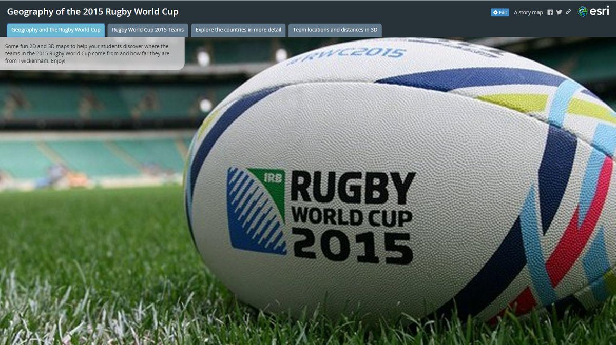 GIS4Schools's tweet photo. Geography of the #RWC2015 2D+3D maps for students http://t.co/yEWTk4iTgB @brianmoore666 @EnglandRugby @rugbyworldcup http://t.co/NizuBapYG0