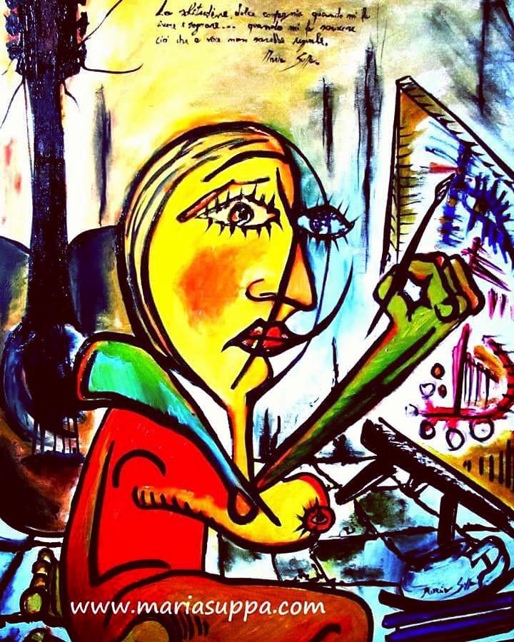 SuppaMaria's tweet photo. Buongiorno mondo.. con "la mia solitudine"
#oliosutela #arte #contemporaryart #passione
 http://t.co/yqtrJ62hQ7 http://t.co/FtFK30RCtc