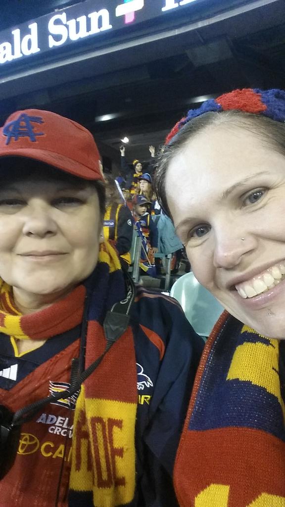leashaNkurt's tweet photo. @Adelaide_FC #weflyasone we made it!!!!! #wedriveasone http://t.co/ErRjSGNj3L