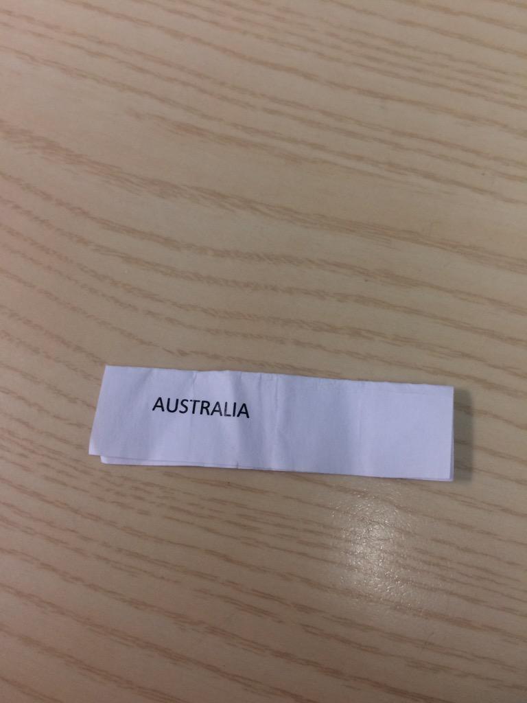mattAFCbuzz's tweet photo. Only gone and pulled the Green and Gold army out in the CGS Rugby World Cup sweepstakes!๐๐ฆ๐บ #HadToHappen #InTheScript http://t.co/xP1Ot23NCW