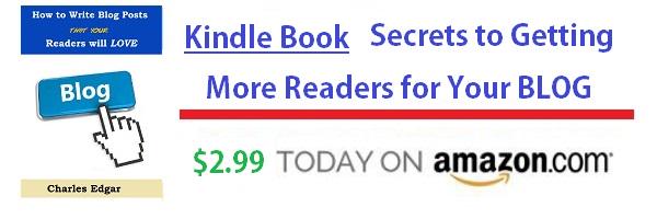 Discover the secrets of successful blogging ... amazon.com/dp/B00KHA7D2Q