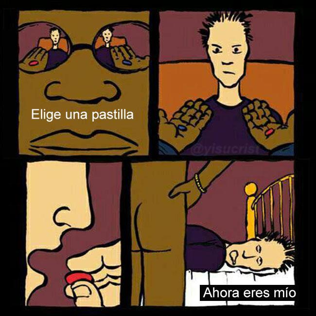 yisucrist's tweet photo. final alternativo de Matrix http://t.co/us39whJkse
