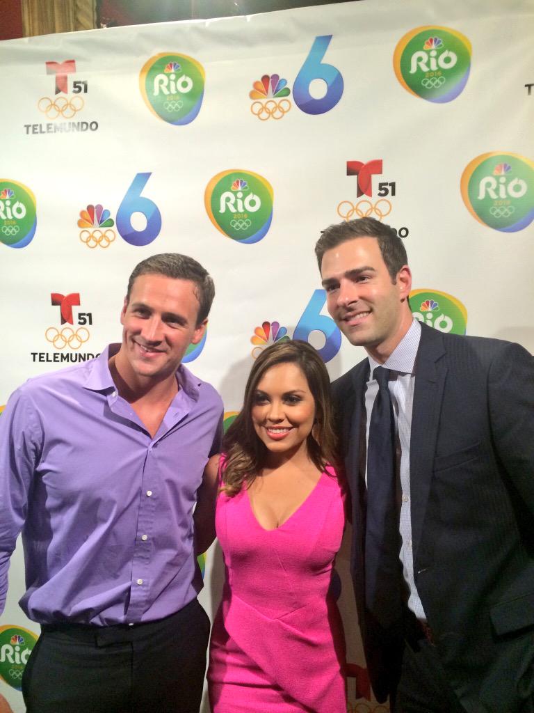 KellyBlancoTV's tweet photo. #RoadToRio never looked so good! Mainly referring to all the beef last night at @texasdebrazil..
@nbc6 @RyanLochte 🏊 http://t.co/bpIhyfoVxE