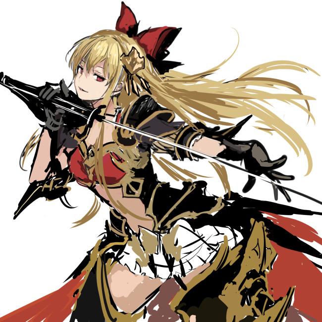 ヴィーラ(グラブル) 「ヴィーラちゃんらくがき 」|米のイラスト
