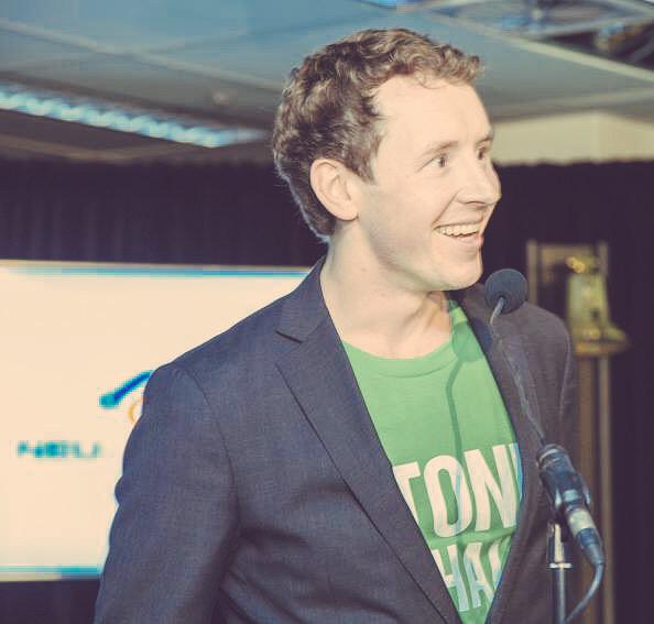 NeuCapital's tweet photo. Edward Jones @edward__jones at the @stoneandchalk launch #fintech #sydney #neucapital http://t.co/w25yBMFkIw