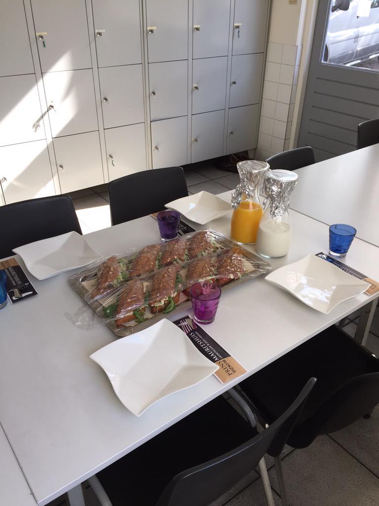 Grote lunchontvangsten of kleine lunchontvangsten! We doen het graag! #catering