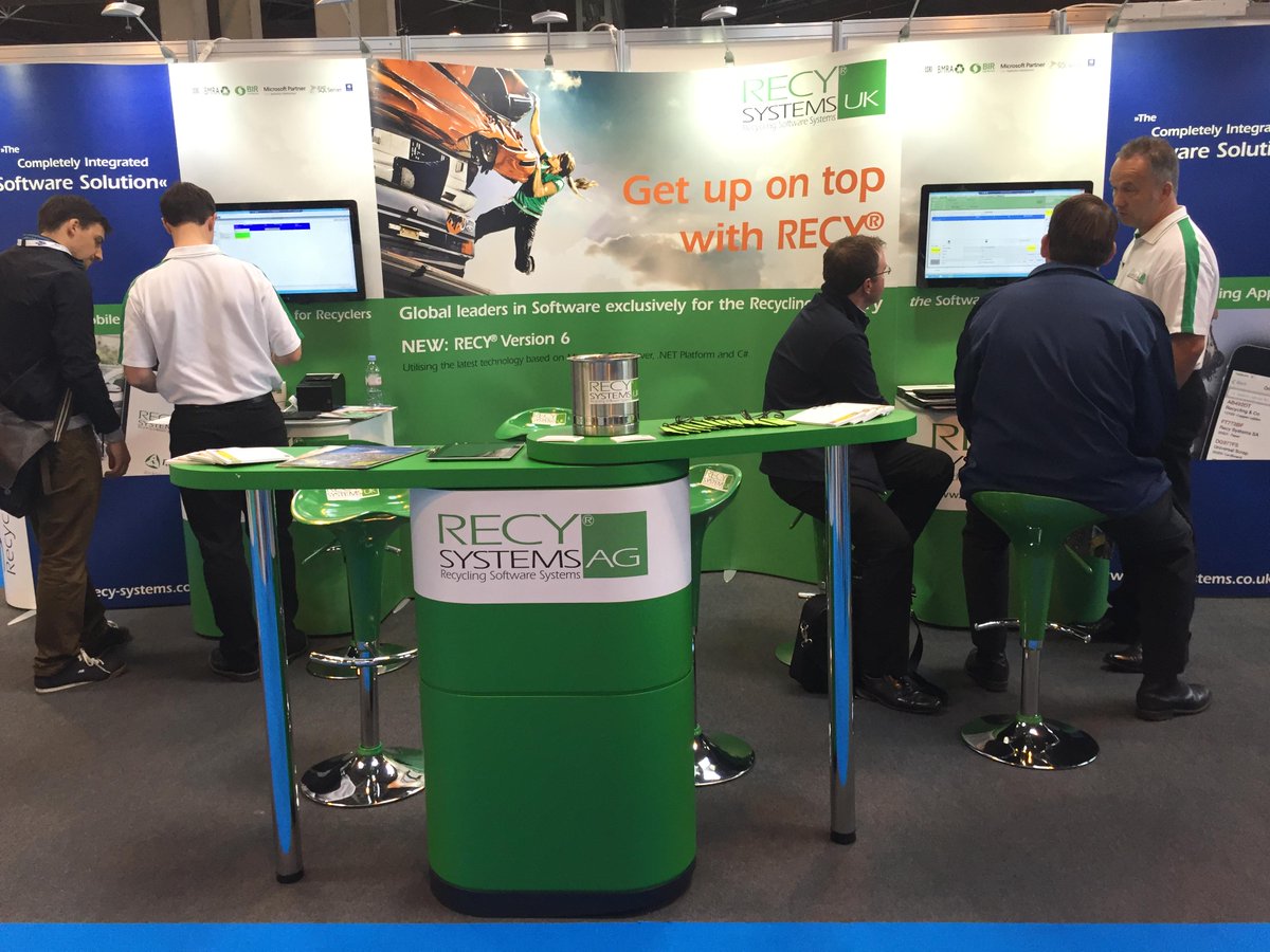 RECYUK's tweet photo. Thank you to all our stand visitors during @RWM_with_CIWM you made it our best year, here's to next year #rwm2015 http://t.co/M675dAzZM0