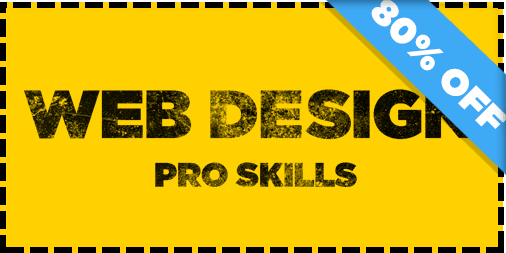 WDesignPro's tweet image. 80% off Web Design Pro course! Get a job (or a better one!) #web #design #jobs #skills: udemy.com/web-design-pro…
