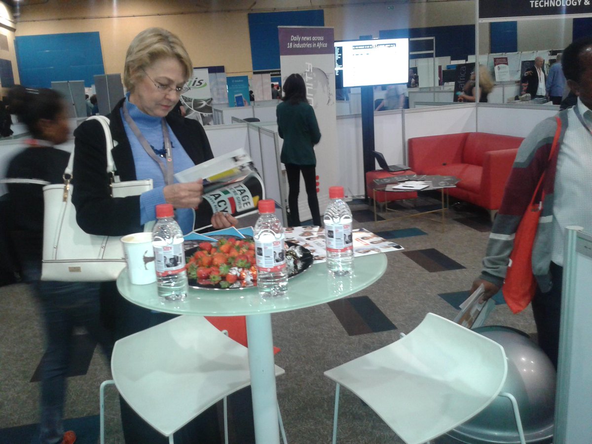 City_Press's tweet photo. A glimpse of the @City_Press stand at #Leaderex2015. Thanks Food Lovers Market in City Deep for the fruitful welcome http://t.co/cubNphG8ho