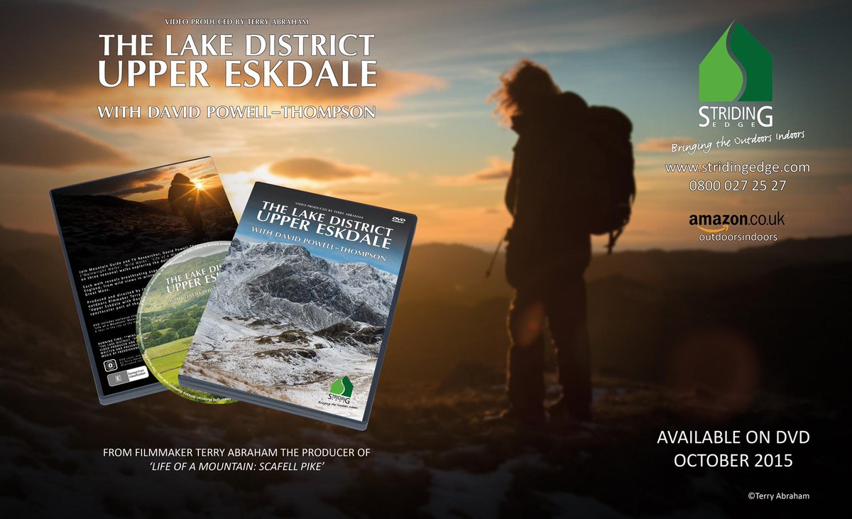 StridingEdgeDVD's tweet photo. Available soon from our website new Lakeland DVD from @terrybnd feat @David99PT in Upper Eskdale #lakedistrict http://t.co/pw3bIiZG0N