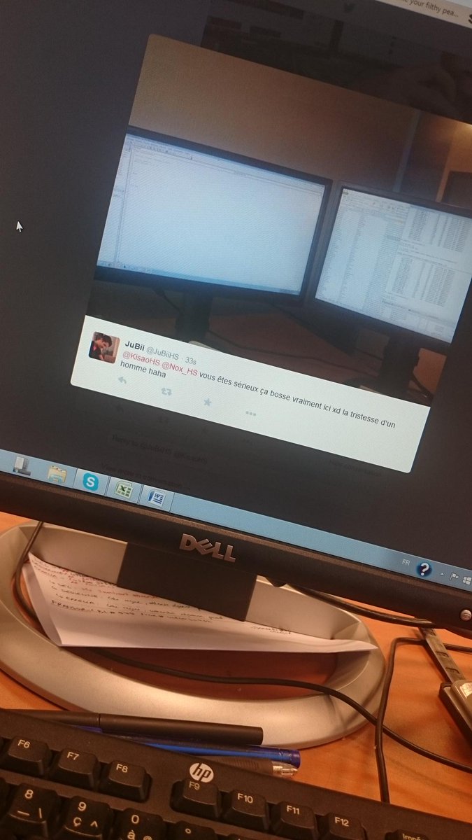 Nox_hots's tweet photo. @JuBiiHS @KisaoHS #workception http://t.co/MCl00i84i6