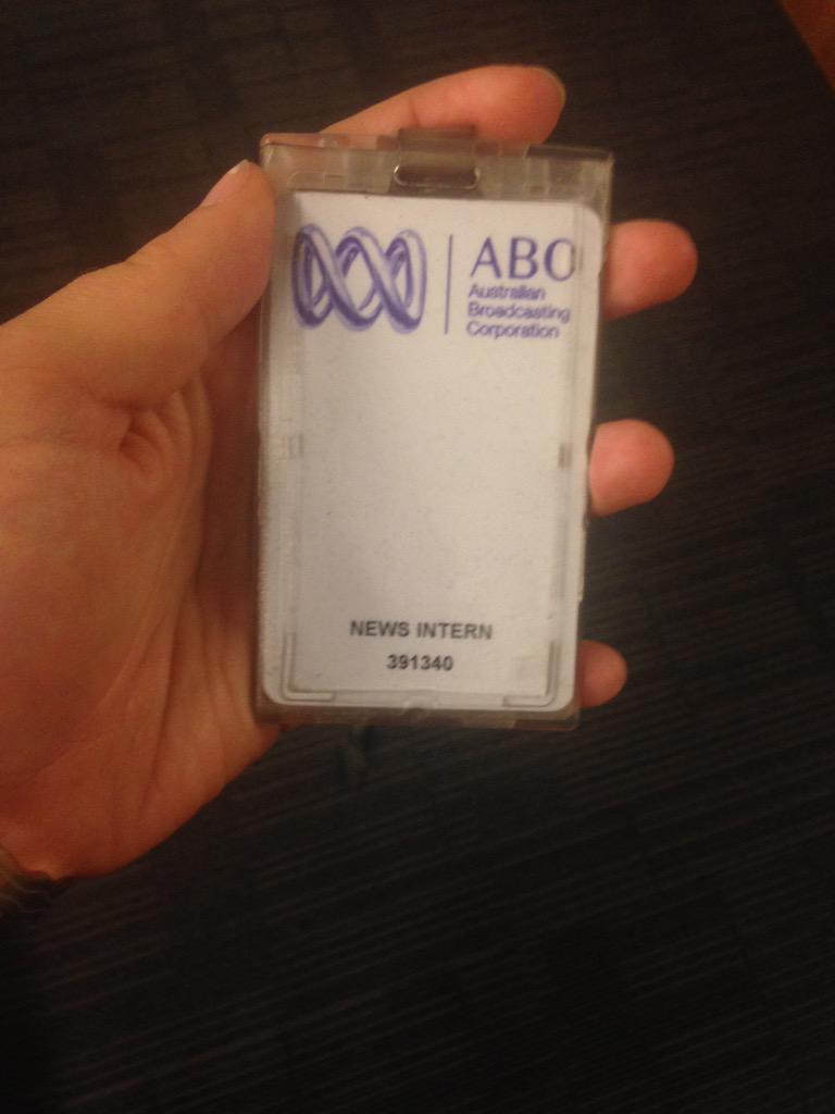 AislingBrennan9's tweet photo. Thanks for the chance to intern @ABCNewsBrisbane I had the best week in court, writing for @abcnews &amp; at #abcheadsup http://t.co/XzoIpikf2B