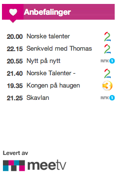 MeeTVno's tweet photo. NyttpåNytt. Senkveld, Norske talenter, Skavlan /Vi tror det må være fredag, her er TVtoppen for kvelden. God TV-helg! http://t.co/qXrZJWjNeC