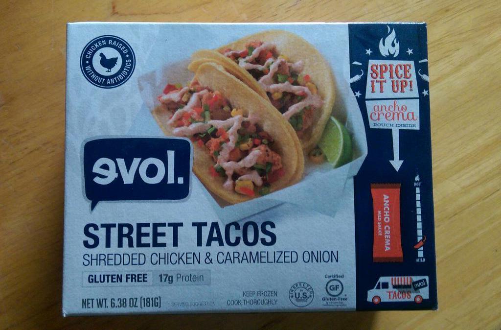 OWTK's tweet photo. These @EVOLfoods tacos, also unable to play James Bond. #toostreet @idriselba http://t.co/g1l0Olu3Yv