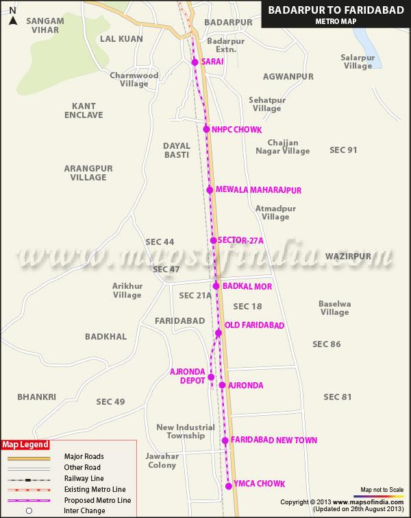 Delhi To Ballabgarh Metro Map Mapsofindia.com On Twitter: "#Map Of Metro Route From #Badarpur To #Faridabad! Http://T.co/47Rhuiezr7 #Delhincr #Ncr #India Http://T.co/Qnymu08Tsf" / Twitter Delhi To Ballabgarh Metro Map Mapsofindia.com On Twitter: "#Map Of Metro Route From #Badarpur To #Faridabad! Http://T.co/47Rhuiezr7 #Delhincr #Ncr #India Http://T.co/Qnymu08Tsf" / Twitter