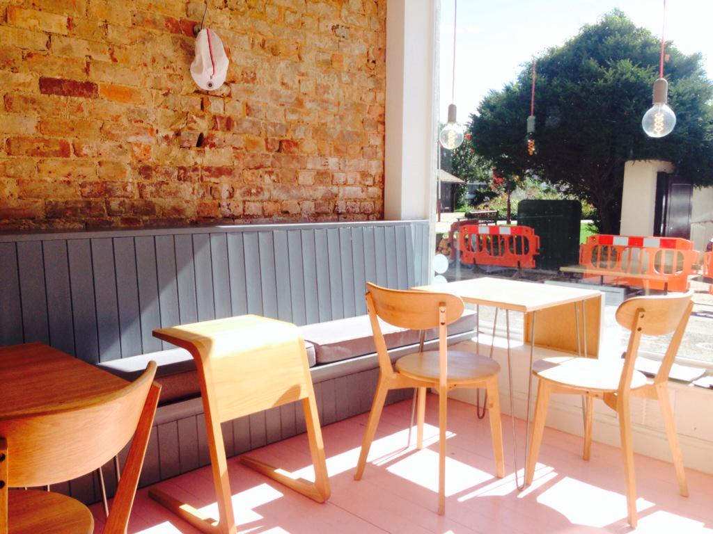 CafeBroomWagon's tweet photo. Amazing place to drink coffee? I think so, colours, textures, details &amp; the sun! http://t.co/RvxFapqOPI