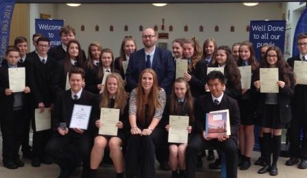 Special thanks to MP <a href="/angelarayner/">Angela Rayner</a> for your inspirational visit to present our Liturgy Group with their <a href="/DianaAward/">The Diana Award</a>