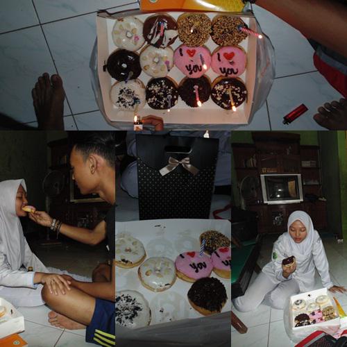 ayuoktavani's tweet photo. happy birthday lagi sayang @spikarief_ :*({}) http://t.co/CBLgFctOYY