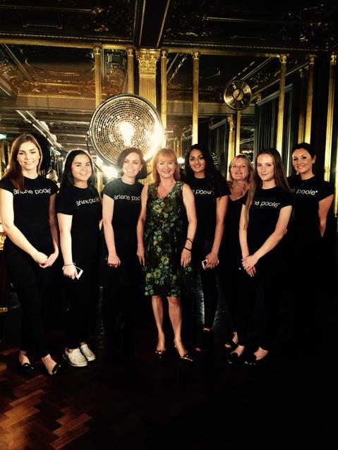 arianepoole's tweet photo. The Ariane Poole #MU team @OngOPairam #LFW SS16 http://t.co/WPdKRzSpPD