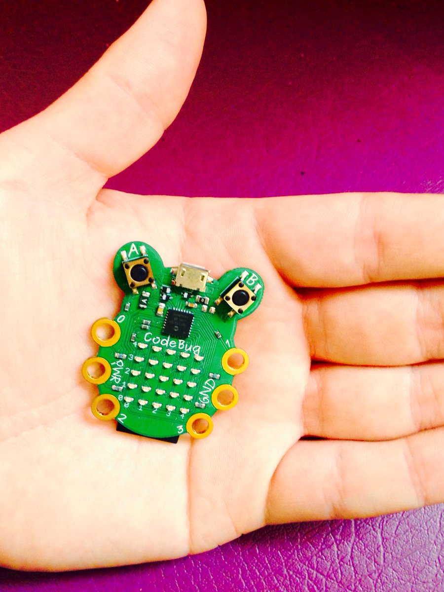 element14_Avnet's tweet image. Tell us your #CodeBuggin project on Twitter to win a #Codebug! TnC apply:  bit.ly/1KVk4hg