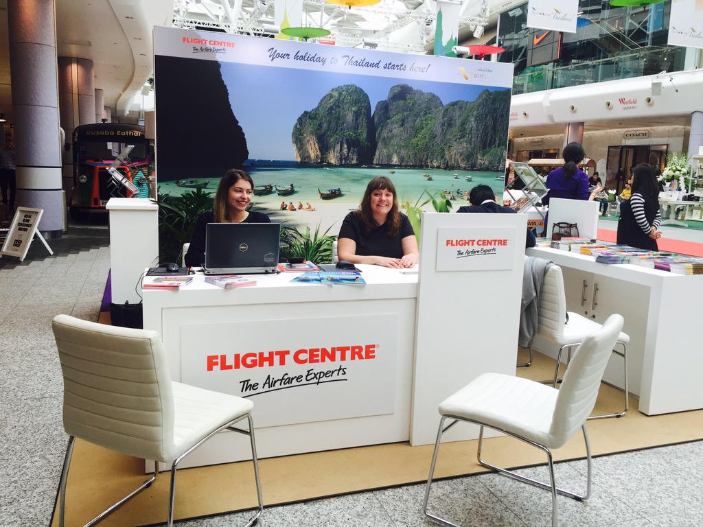 carrie_lee100's tweet photo. Visit @FlightCentre_UK and @fanclubthailand at Westfields this weekend - it's all about #coloursofthailand http://t.co/Q9H8YRvwyx