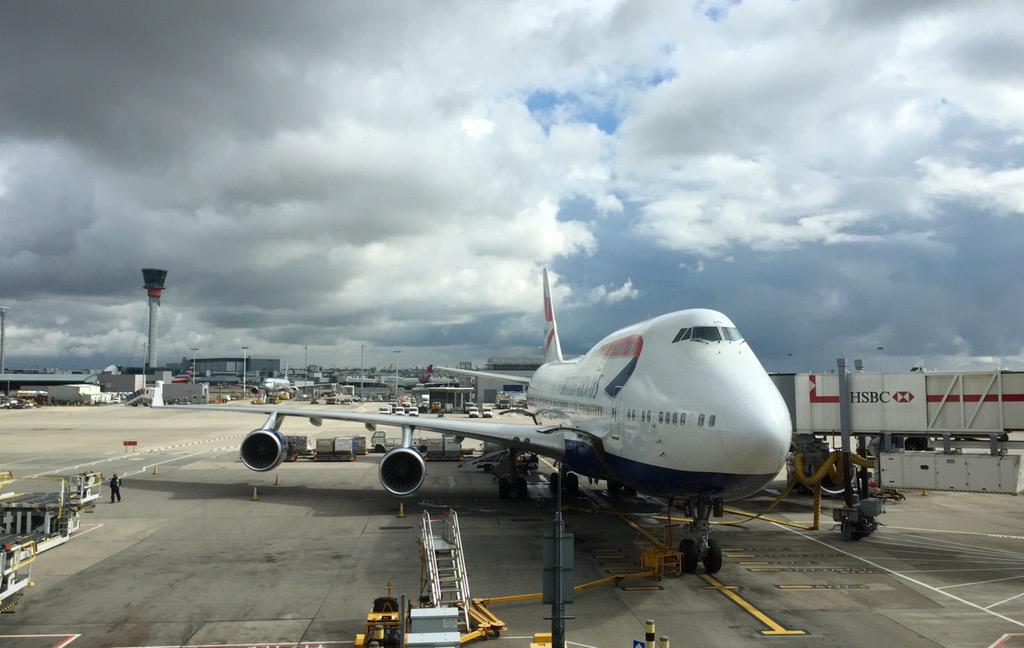 Queen of the Skies, long may she reign!