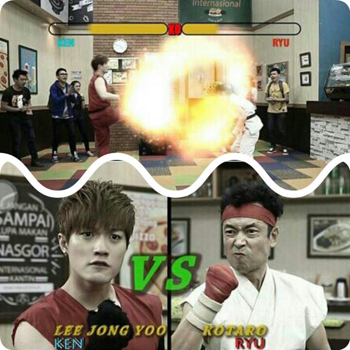 LeonyFH_s's tweet photo. Pendekar Fighter Beraksi @LeeJH_2107 oppa hwaiting ๐ชโ๐ @Kelas_NET #LEEatKelas_NET #KelasStreetFighter_NET http://t.co/Vb32nx4jg9