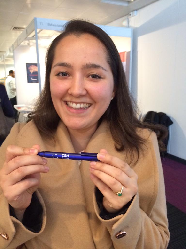 Science_Council's tweet photo. Great to meet Jennifer, who's currently working towards #CSci with @IMarEST #NJCE2015 http://t.co/RKmTa8ZRxm