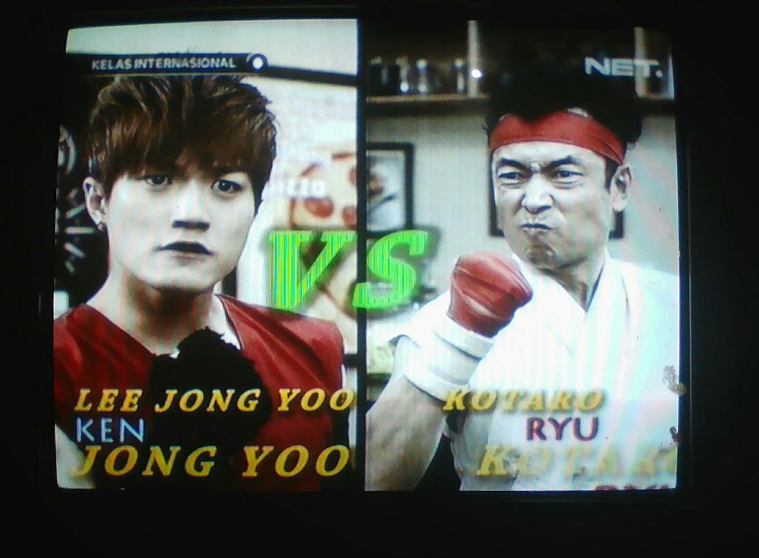 trianadharma2's tweet photo. Tuh kan brantem lagi adegannya. Oppa hobi berantem ya ๐๐ @LeeJH_2107 @Kelas_NET #KelasStreetFighter_NET http://t.co/VLmQSfFFCA