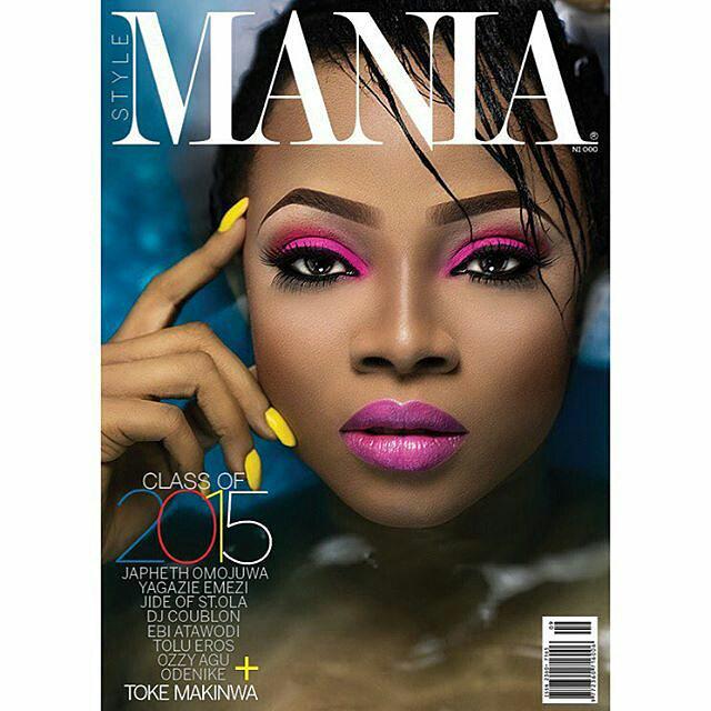 OloriSupergal's tweet photo. #OloriSupergal Toke Makinwa for #StyleMania Magazine. #TokeMakinwa #MagazineCover… http://t.co/srx8T5805s http://t.co/ZnHfx33HBw