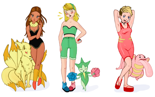 BuzzFeed's tweet photo. If Celebrities Were Pokémon Gym Leaders http://t.co/1nrMUK8SDk http://t.co/v1rykIOEW9