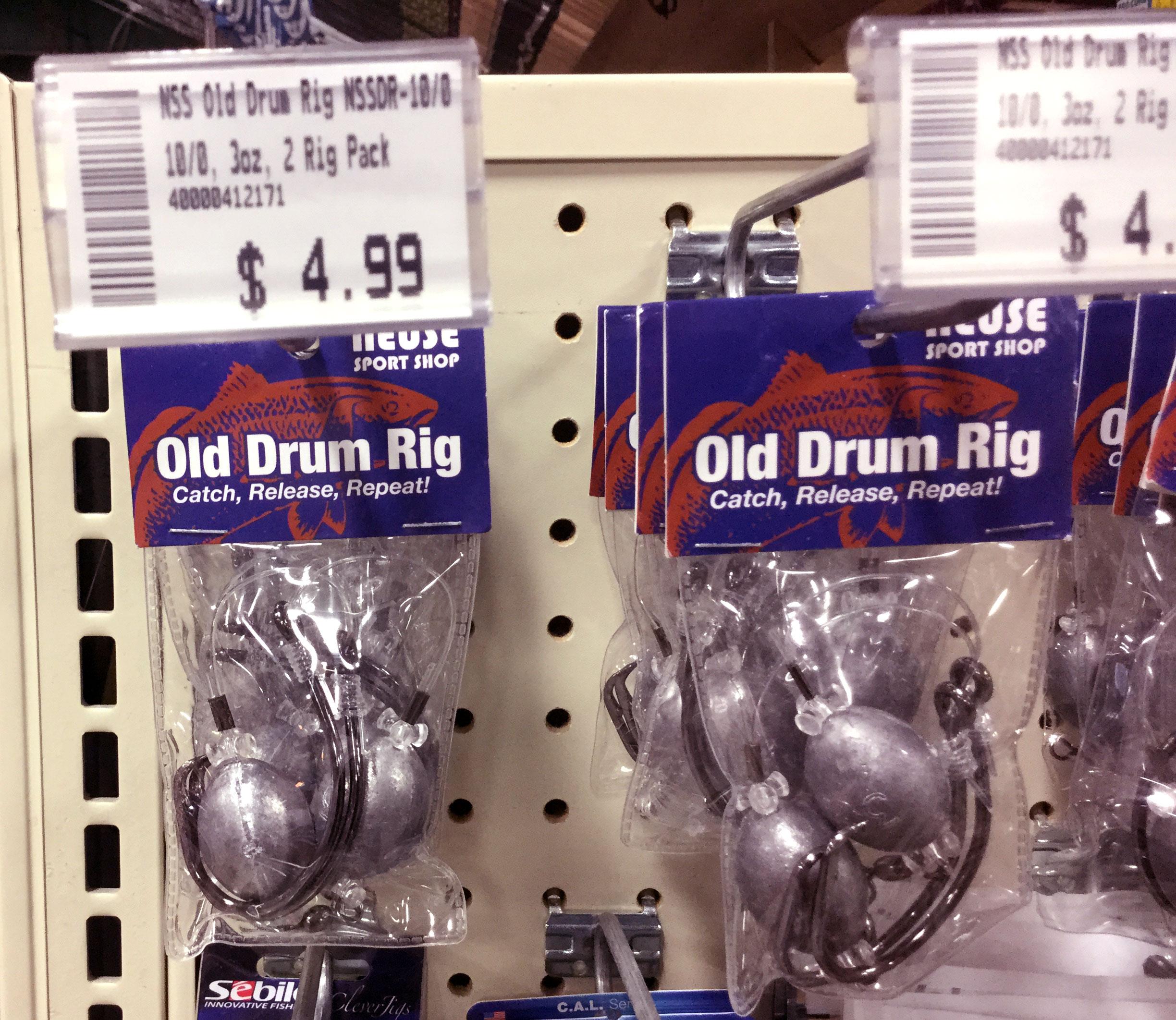 Neuse Sport Shop on X: Our newest Red Drum Rig is the Old Drum