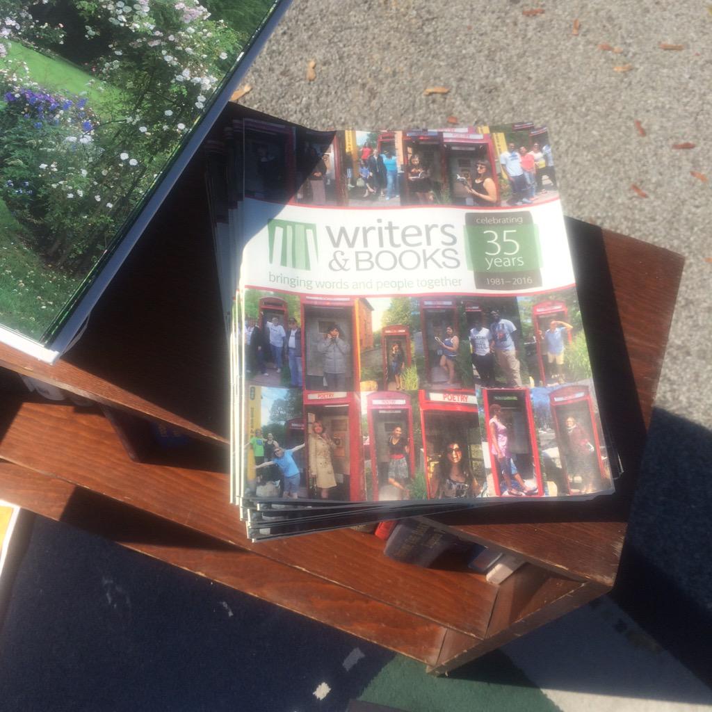 Spotted <a href="/WritersandBooks/">Writers & Books</a> at the #yuproc Park(ing) Day event! Stop by 101 Franklin St today until 6.