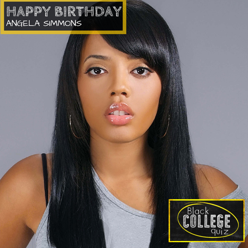 Happy Birthday Angela Simmons! 