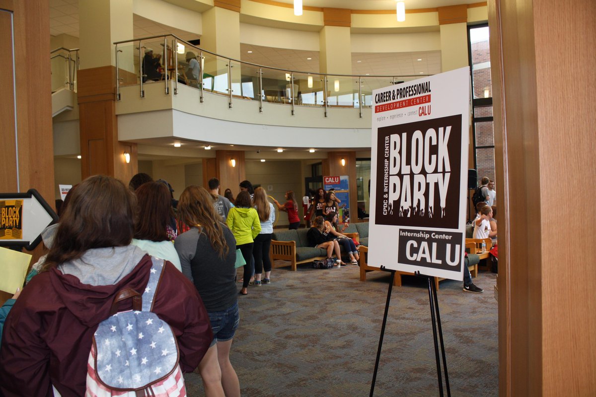 InternCtr_CalU's tweet photo. We had a great time at the CPDC &amp; Internship Center Block Party! Thanks to everyone who came out! http://t.co/Unicq8OM9H