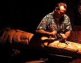 LIVE TIKI CARVING TONIGHT, Win a hand-carved masterpiece.
#tikidrinks #tiki #rum #vegas #LasVegas