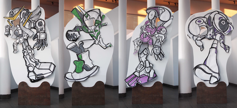 AliensNewYork's tweet photo. Last day to see Aliens in NY, part of #BronxCalling AIM biennale, is coming SUNDAY! You can try robot outfit! http://t.co/hveBlh7ZmR