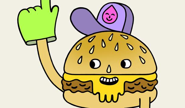 Deliveroo's tweet photo. We caught up with the one &amp; only @BurgeracBlog to find out what makes a burger legendary. https://t.co/dK28vHjGU3 http://t.co/weGvlsqinM