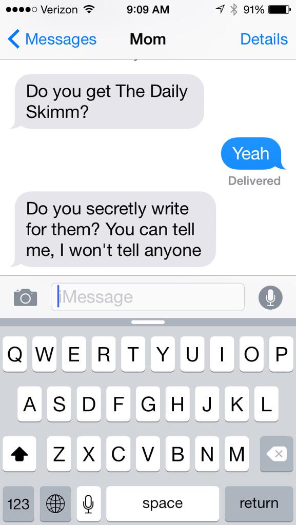 _smartblonde's tweet photo. Best. Day. Ever. @theskimm #hireme #reallythough http://t.co/ZekBBAzDZN