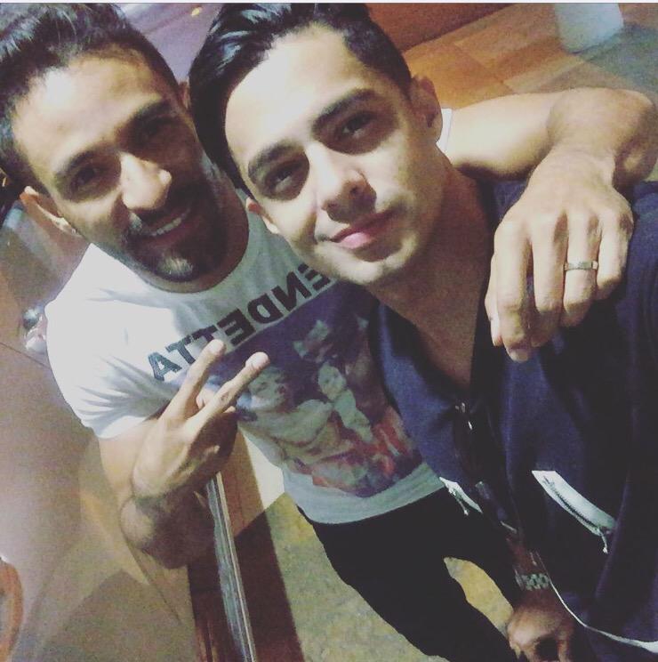 PipeCalderon's tweet photo. Que bueno fue compartir contigo mi hermanito @ken_y_official http://t.co/4vlq5yolc5