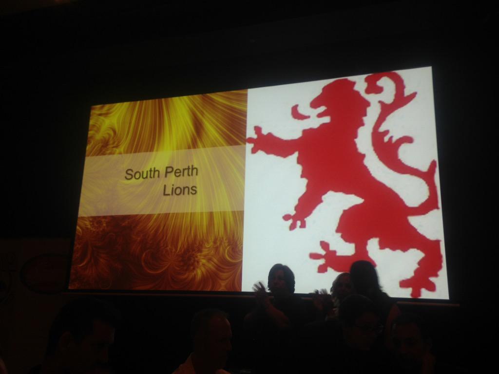 warugbyleague's tweet photo. #NRLWAontheway 2015 Club Champions South Perth #kenallenawards http://t.co/D4oo8SgcMY