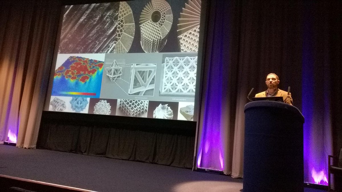 EPSRC's tweet photo. EPSRC Manufacturing Fellow Richard Leach talks about metrology in Additive Manufacturing #epsrcmtf @EPSRC http://t.co/EHBr262gYu