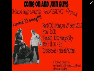 Ayoo warga Depok dan sekitarnya ikut seru-seruan bareng <a href="/StopdanceCrew/">Stop Dance Crew</a> ☺ Limit lohh :v sayang kalo ga ikutt^^