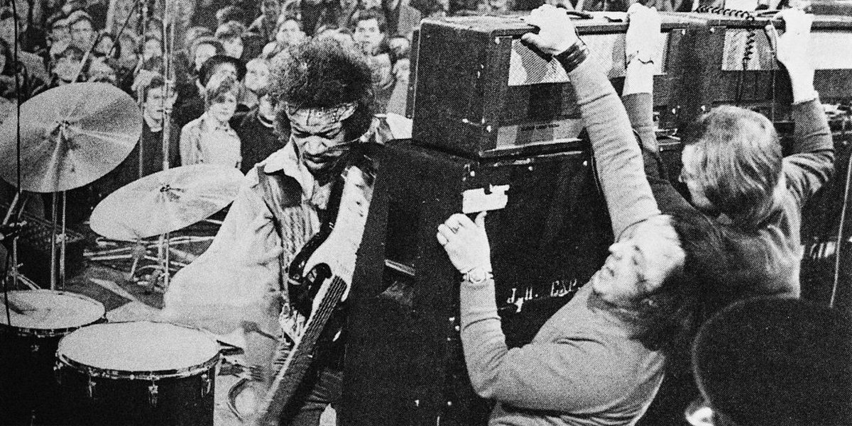 PsychedelicMag's tweet photo. On this day 45 years ago Jimi Hendrix passed. Thank you for the music and I'll meet ya on the next one... http://t.co/sF1OTld2Zy