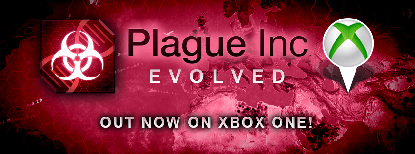 Plague Inc: Evolved is out now on Xbox One! store.xbox.com/en-US/Xbox-One…